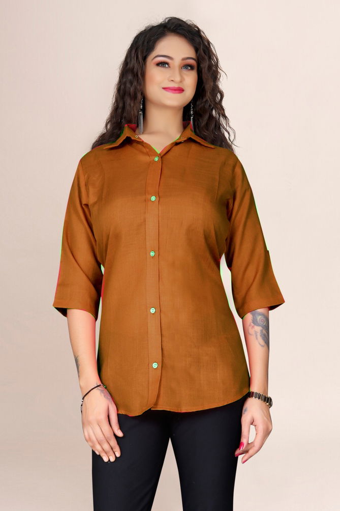 DGs Attire Regular Wear Wholesale Ladies Shirt Catalog